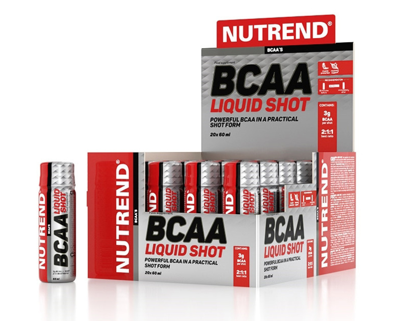 Nutrend BCAA LIQUID SHOT 20x60ml