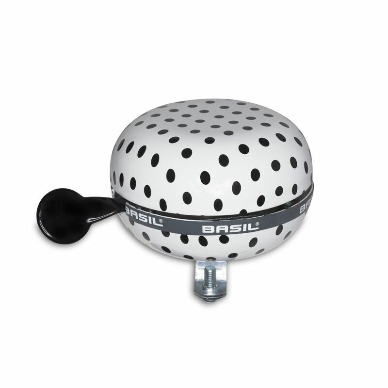 Basil zvonek Big Bell Polkadot 80mm