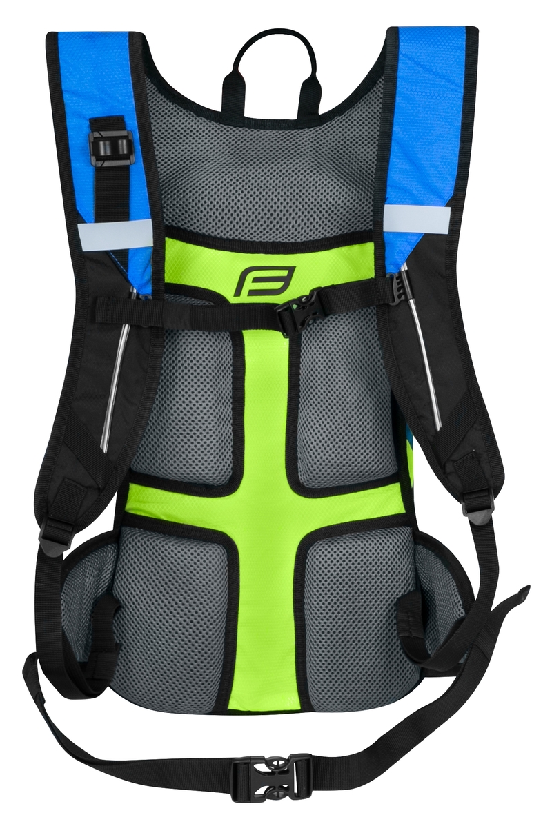 Force batoh BERRY ACE 12 l, modro-fluo